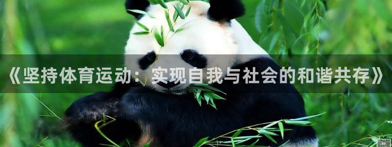尊龙官方正版app官网：《坚持体育运动：实现自我与社
