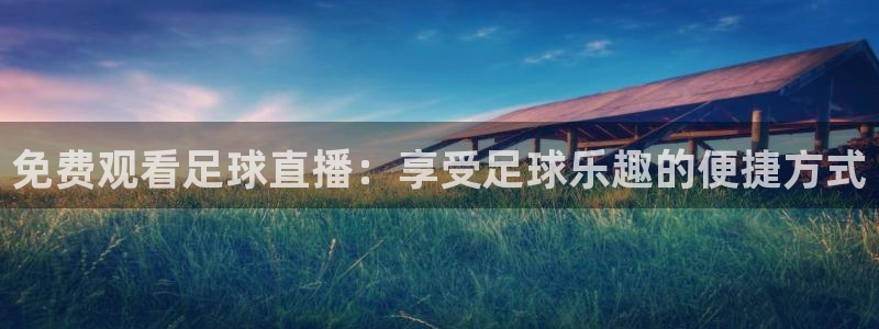 熊猫体育app下载安装：免费观看足球直播：享受足球乐趣的便捷方式